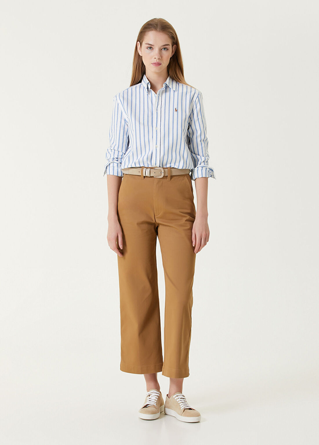 Polo Ralph Lauren Camel Bol Paça Pantolon